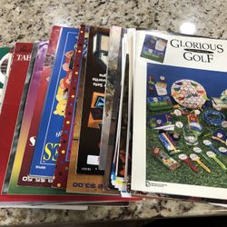 Lot of Plastic Canvas Patterns