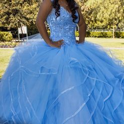 $100- USED Quinceañera Dress (Small)