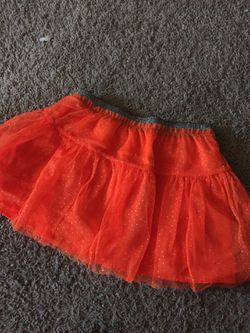 Halloween 🎃 Orange tutu skirt