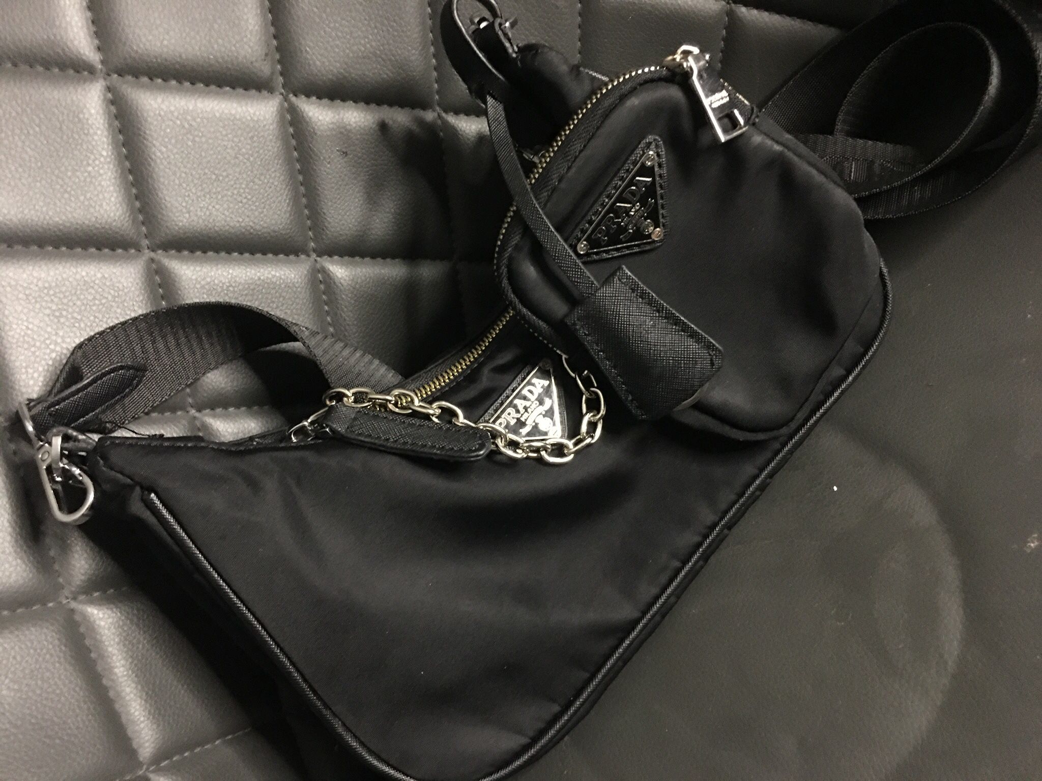 PRADA Nylon 2005 Shoulder Bag 