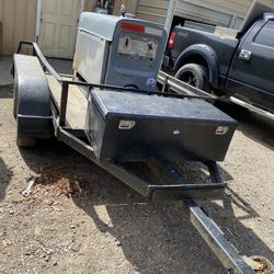 Lincoln Arc Welder SA-200 (gas) Machine (with TRAILER)