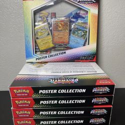 Pokemon Prismatic Evolutions Poster Case