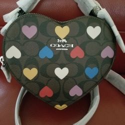 Coach Heart Crossbody Bag 