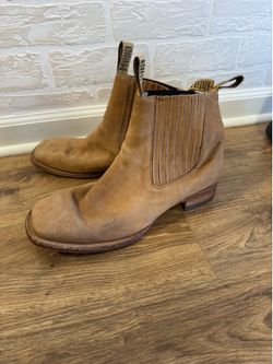 Men’s Leather Cowboy Boots – Made in Mexico US13