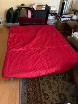 Queen folding bed