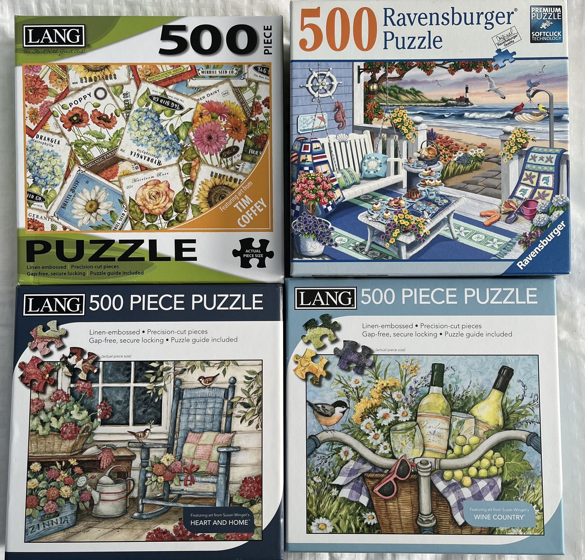 Set Of Four Puzzles