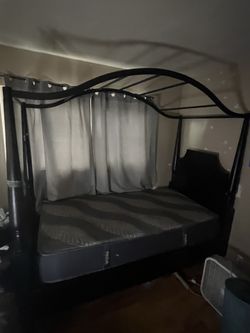 Twin bed and frame
