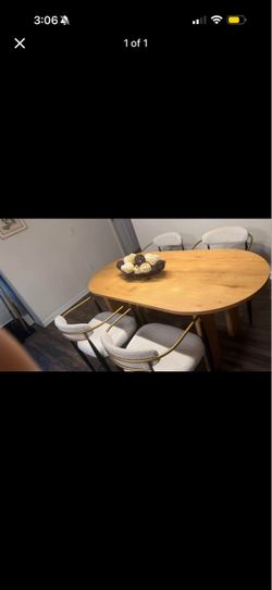 Dining Room Set + Bar Stools + Cabinet