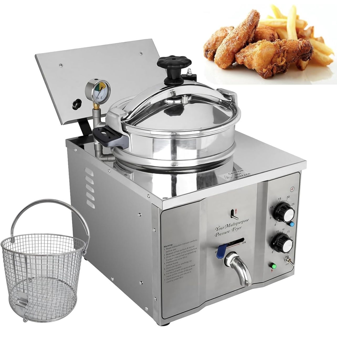 PreAsion High Pressure Deep Fryer