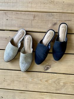 Slip-on Flats Size 8