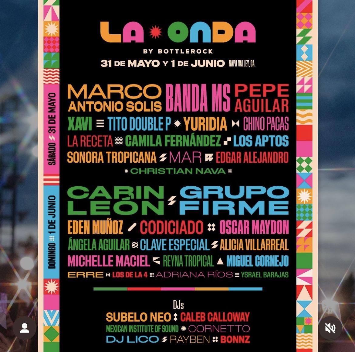 Selling 2025 La Onda 2-Day General Admission Bracelet for La Onda Festival!