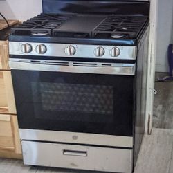 Stainless Steel GE 5 Burner Stove 