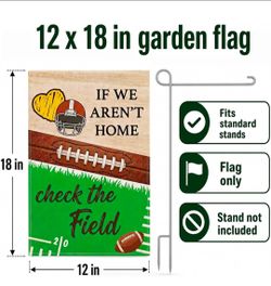 Football Garden Flag