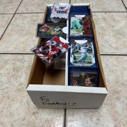 2 Row Box of Football Cards