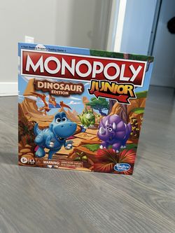 Monopoly Junior Dinosaur Edition Board Game