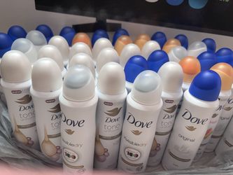 Dove spray deodorant