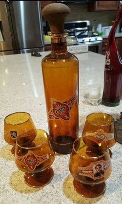 UILTJE decanter with set of 4 glasses