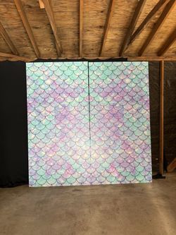 Mermaid Decoración Backdrops for Sale – Baby Shower Birthday 