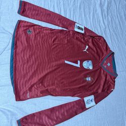 Portugal Home Authentic World Cup Jersey - Ronaldo 