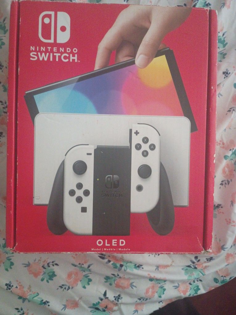 Nintendo Switch OLED And 7 Games