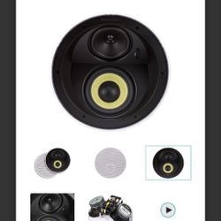 Monoprice In-wall speakers 