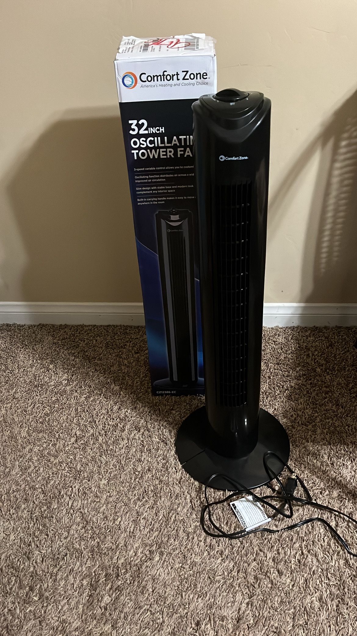 $70 Fan Tower 32 Inches