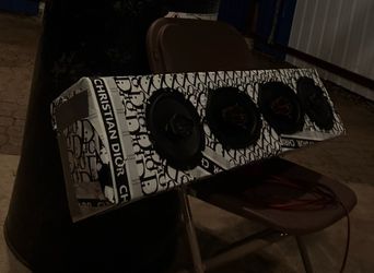 Custom Speaker Box Christian Dior Wrap
