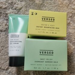 Versed Skincare Bundle 3pcs