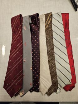 7 SILK Neckties