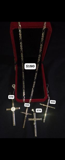 CADENA PLATA CON CRISTO 925