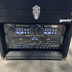 Studio Mixer with Gemini Case CDC8000 VOCOPRO