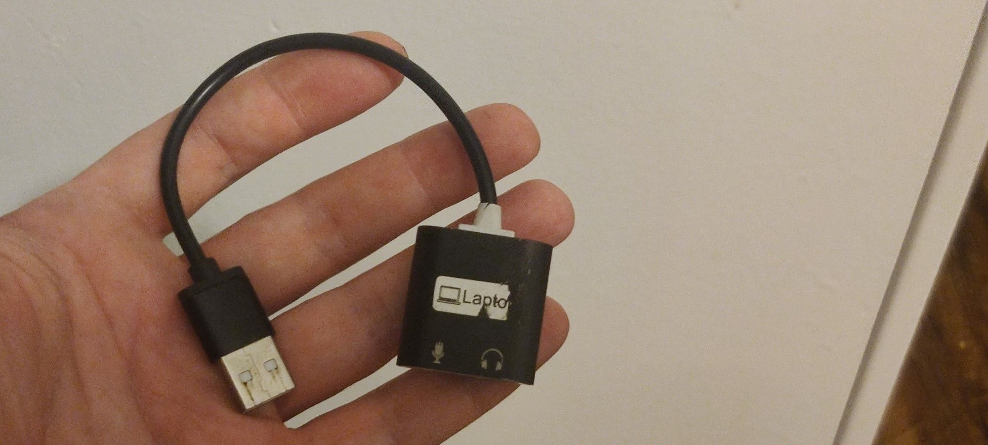 USB Sound Card Audio Adapter For Sound And MIC 3.5mm
