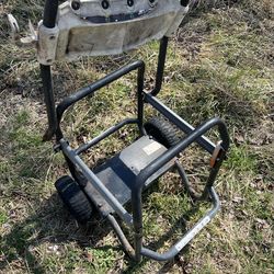 Genral pressure washer frame/chassis with electric motor