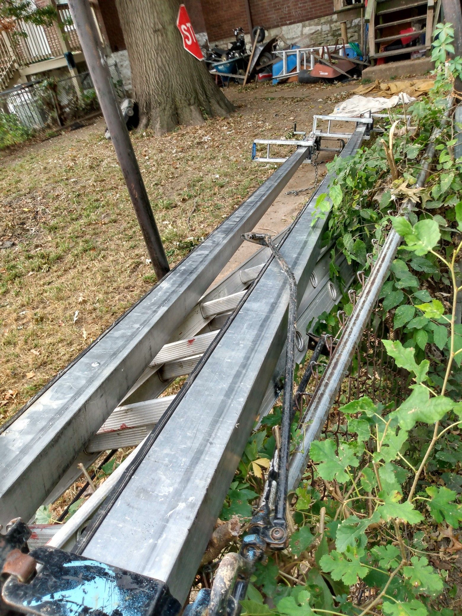 Werner pump jacks for siding