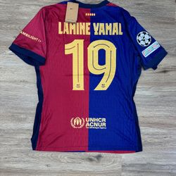 2024/2025 Barcelona Lamine Yamal Jersey