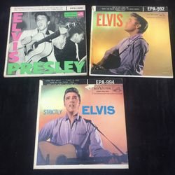 Elvis Presley 45’s Original 1950’s