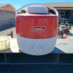 Vintage Coleman Cooler 