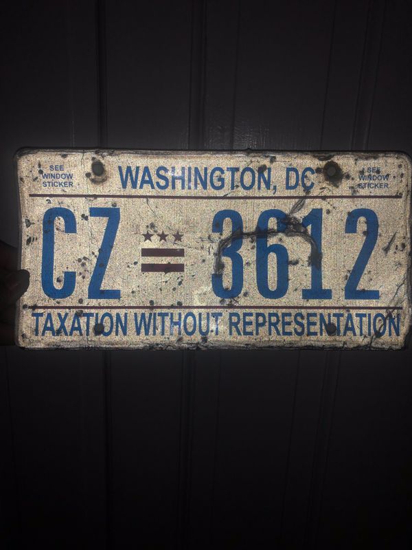 Dc license plate for Sale in Washington, DC OfferUp