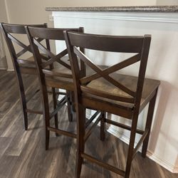 Brown Tall Stools