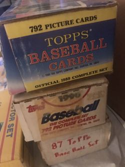 Baseball cards