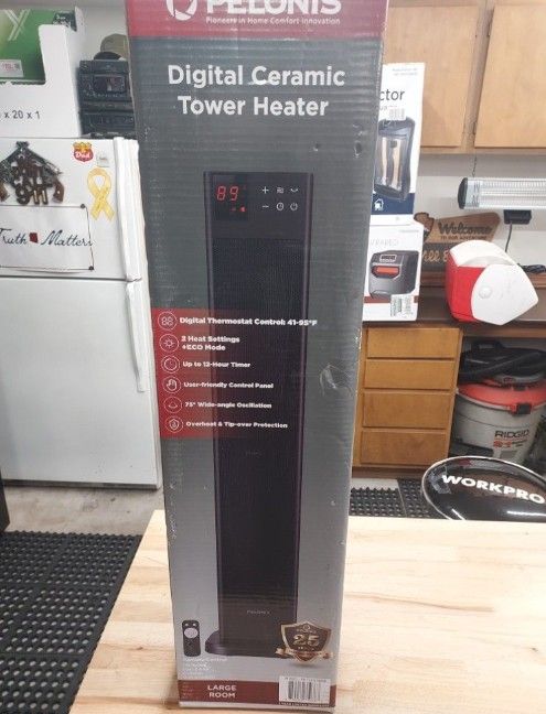 Tower Space Heater For A Large Room 