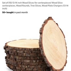 Real wood centerpieces 