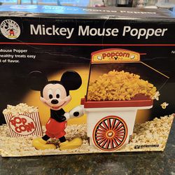Mickey Mouse Popcorn Air Popper - BRAND NEW