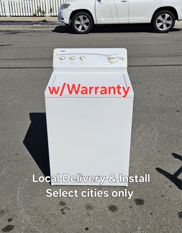 Trade In Required. Clean Good Working Kenmore Washer Local Delivery With Warranty