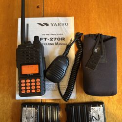 Yaesu FT270R ham radio HT