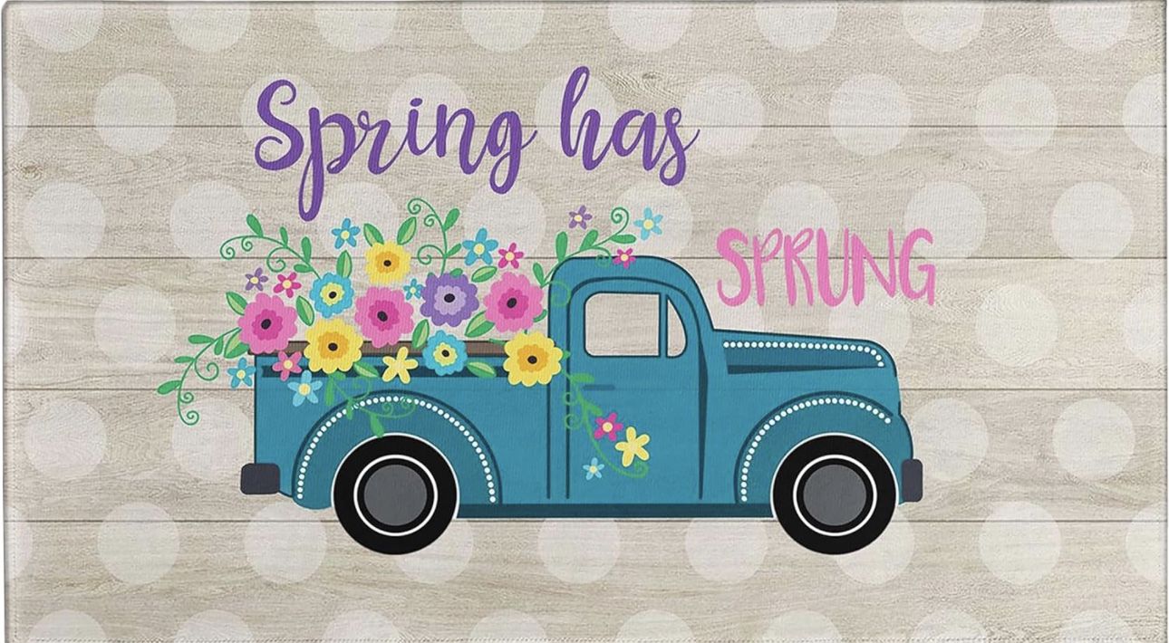 Spring Door Mat