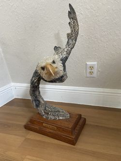 Bald Eagle Bird Sculpture $40