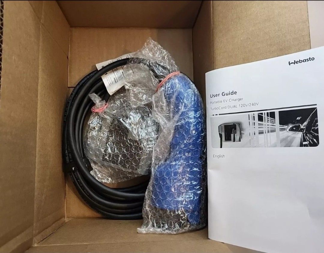 Webasto Portable TurboCord Dual 120/240V Electric Vehicle Charger