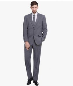 P&L Men's Classic Fit Suit 60L 56R - 2 Piece,Regular & Big and Tall 2 Button Blazer Jacket & Pants for Business Wedding Party