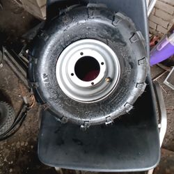 Brand New Go-kart Rim And Tire